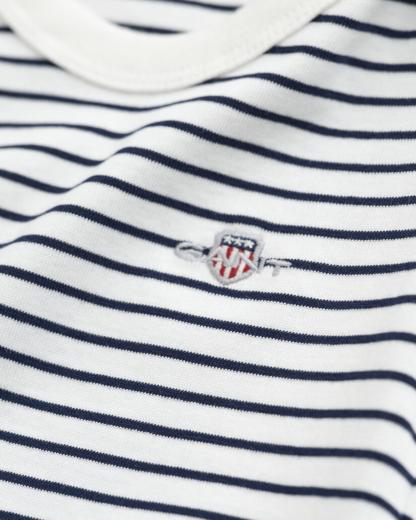 Baby Shield romper met strepen