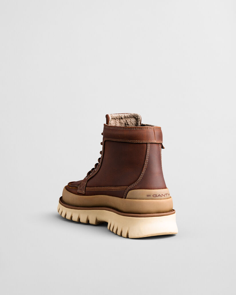 Nebrada halfhoge leren laarzen