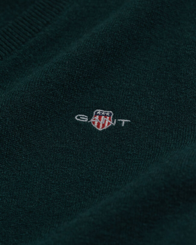 Trui met V-hals van buitengewoon zachte lamswol