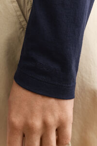 Katoenen T-shirt met lange mouwen
