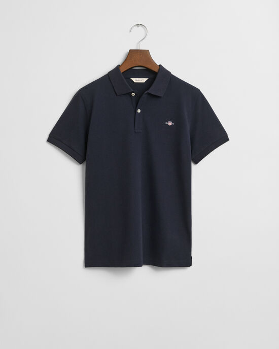Teens Shield piqu&eacute; poloshirt