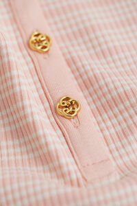 Geribde Henley-top