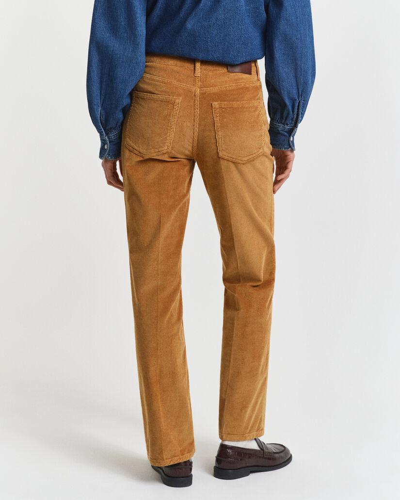 Flared corduroy jeans