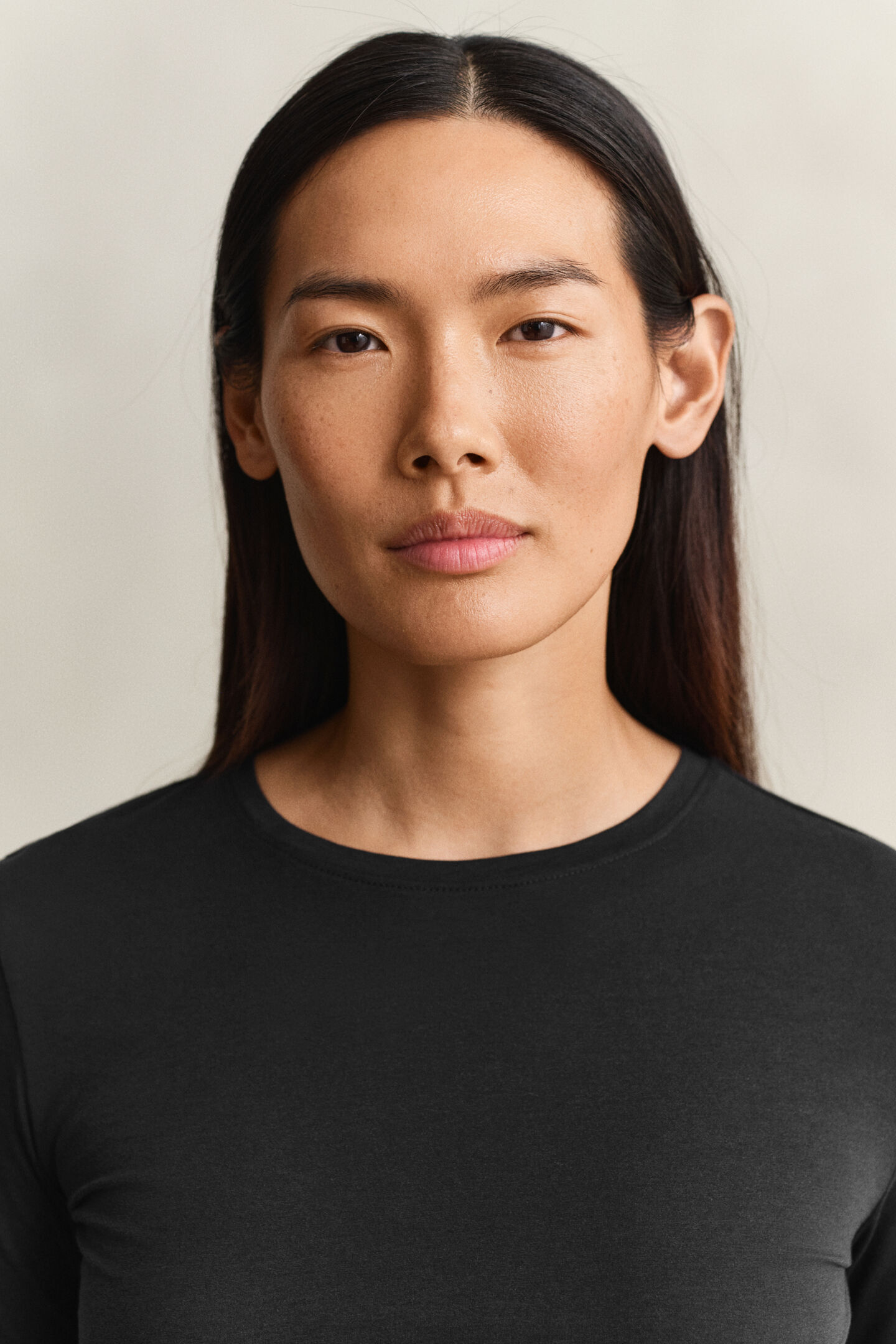 Katoenen T-shirt met lange mouwen