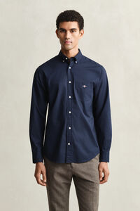 Regular Fit Classic overoverhemd van poplin