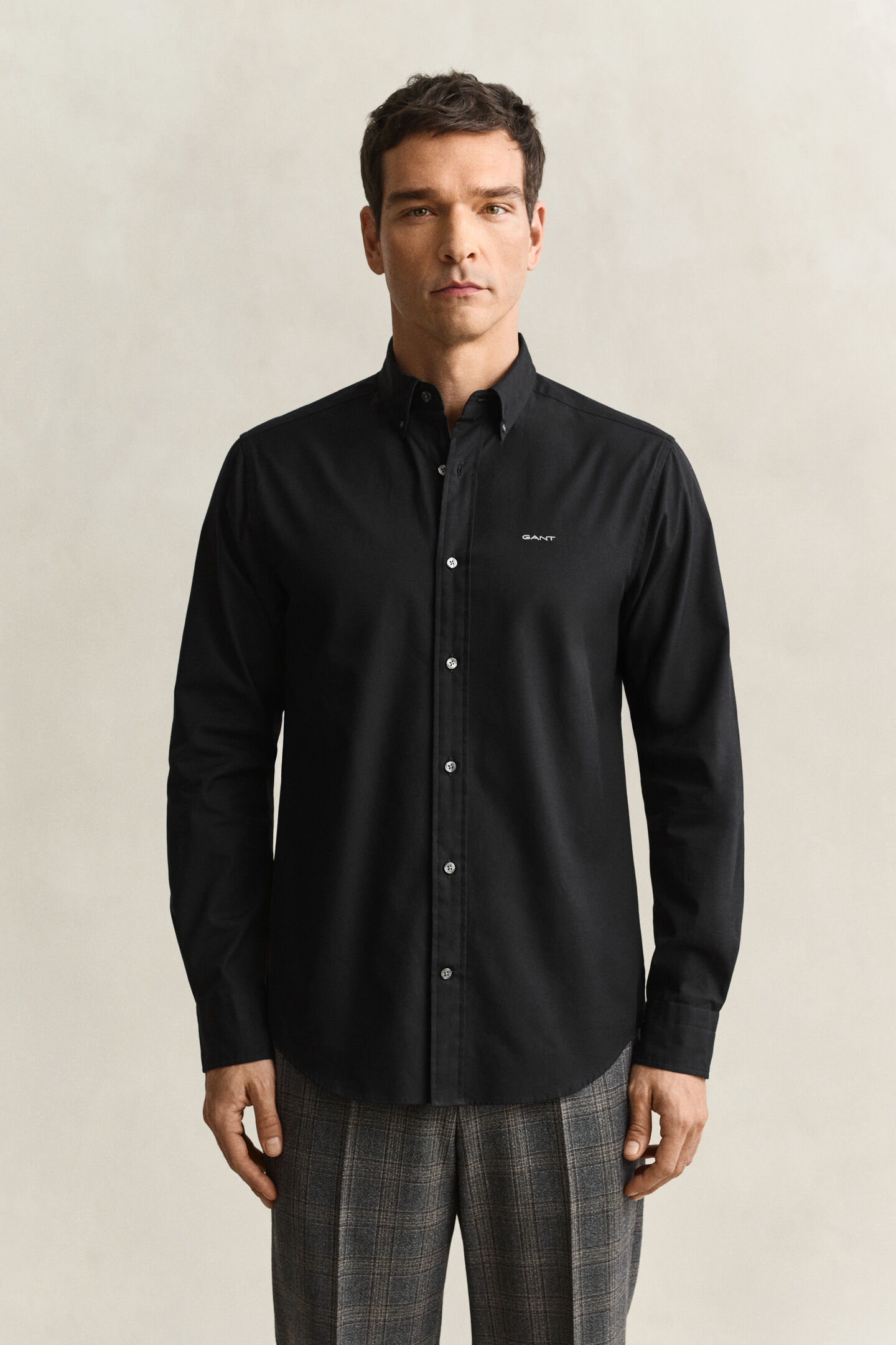 Regular Fit Pinpoint Oxford-overhemd