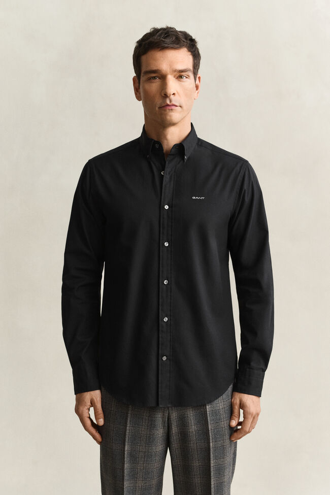 Regular Fit Pinpoint Oxford-overhemd