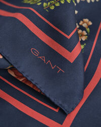 Zijden sjaal met bloemenprint