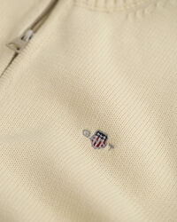 Teens casual katoenen sweater met korte rits