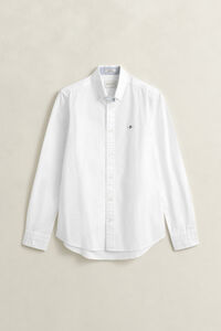 Slim Fit Oxford-overhemd met stretch