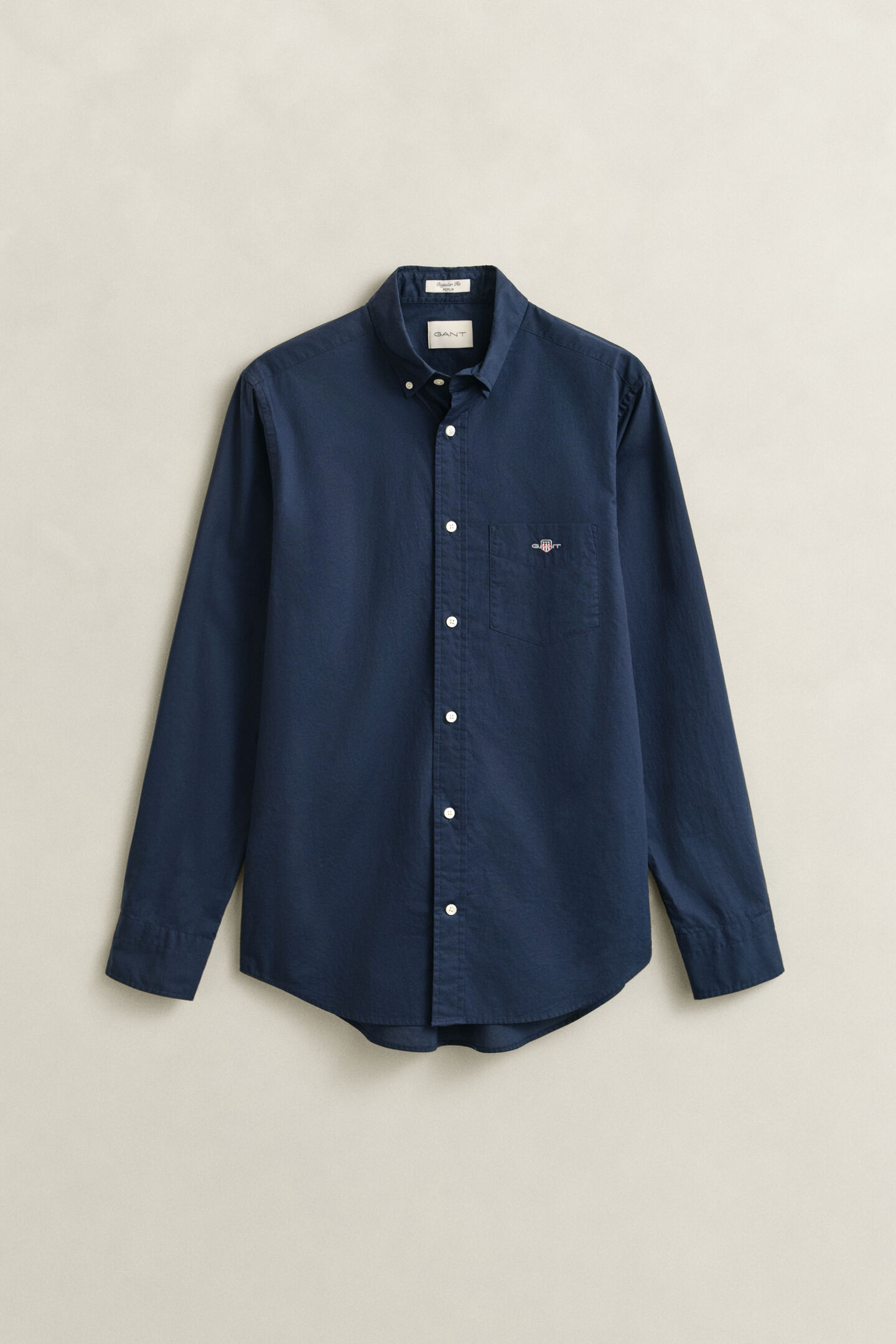 Regular Fit Classic overoverhemd van poplin
