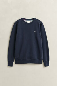 Shield sweatshirt met ronde hals