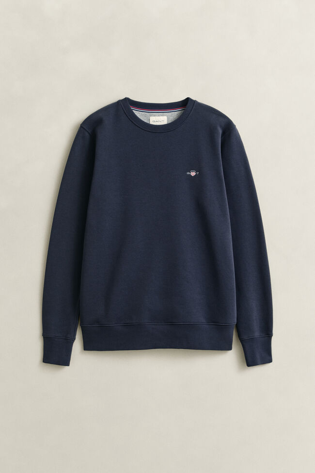 Shield sweatshirt met ronde hals