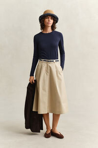 Katoenen T-shirt met lange mouwen